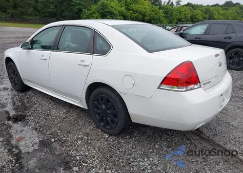 2014 Chevrolet Impala Limited Police z USA, uszkodzony, nr VIN 2G1WD5E31E1172055